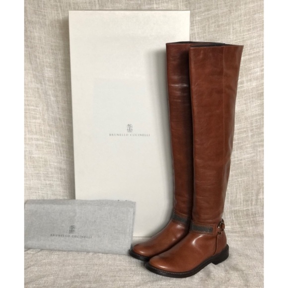 Brunello Cucinelli Shoes - NIB $2495 Brunello Cucinelli Women's Riding Boots